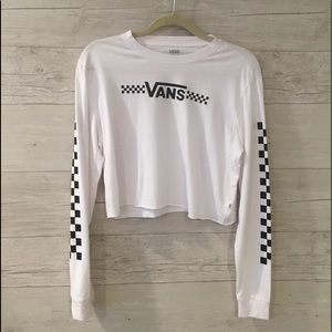 Cropped Checkered VANS Top